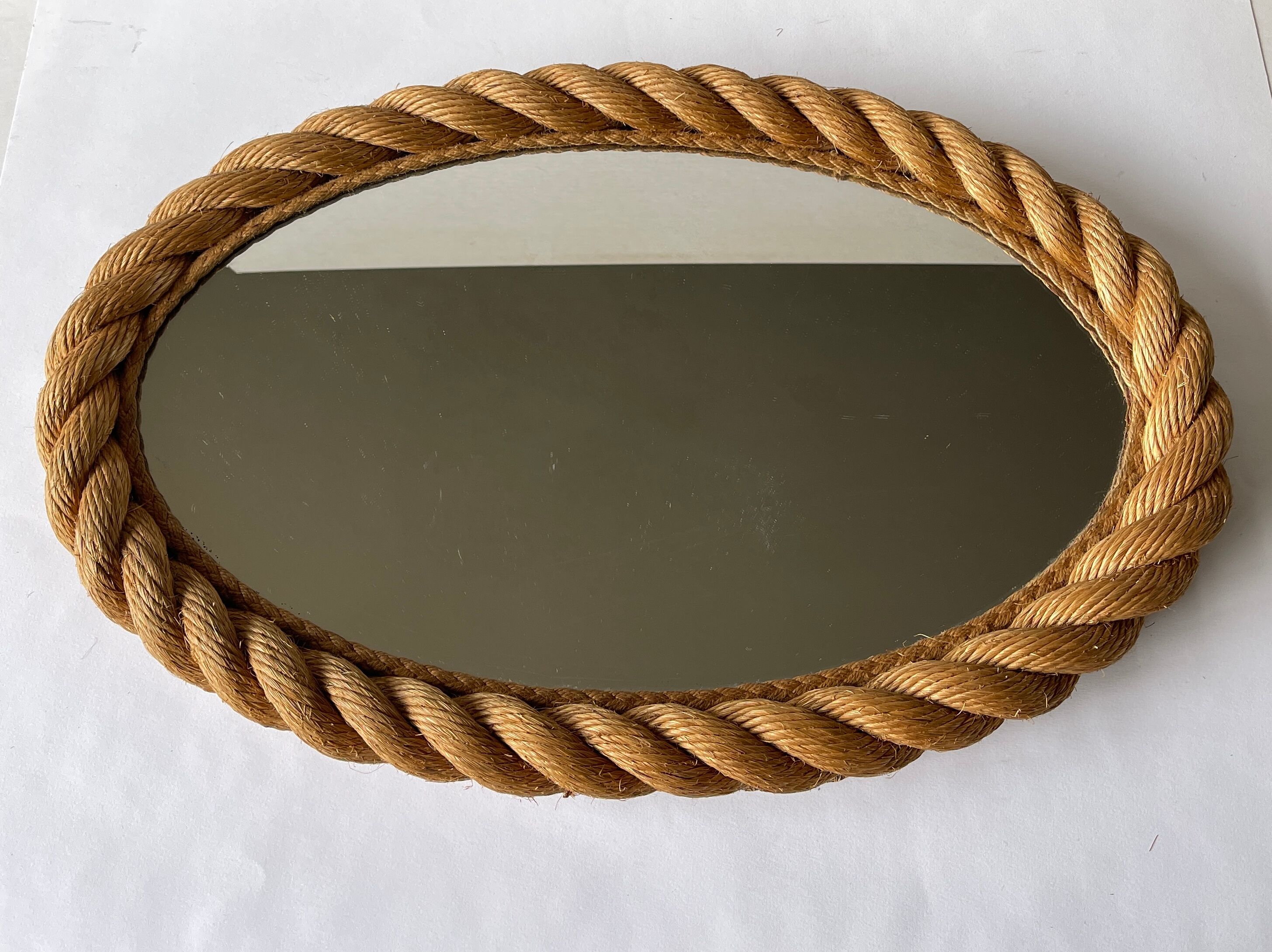 Vintage rope mirror