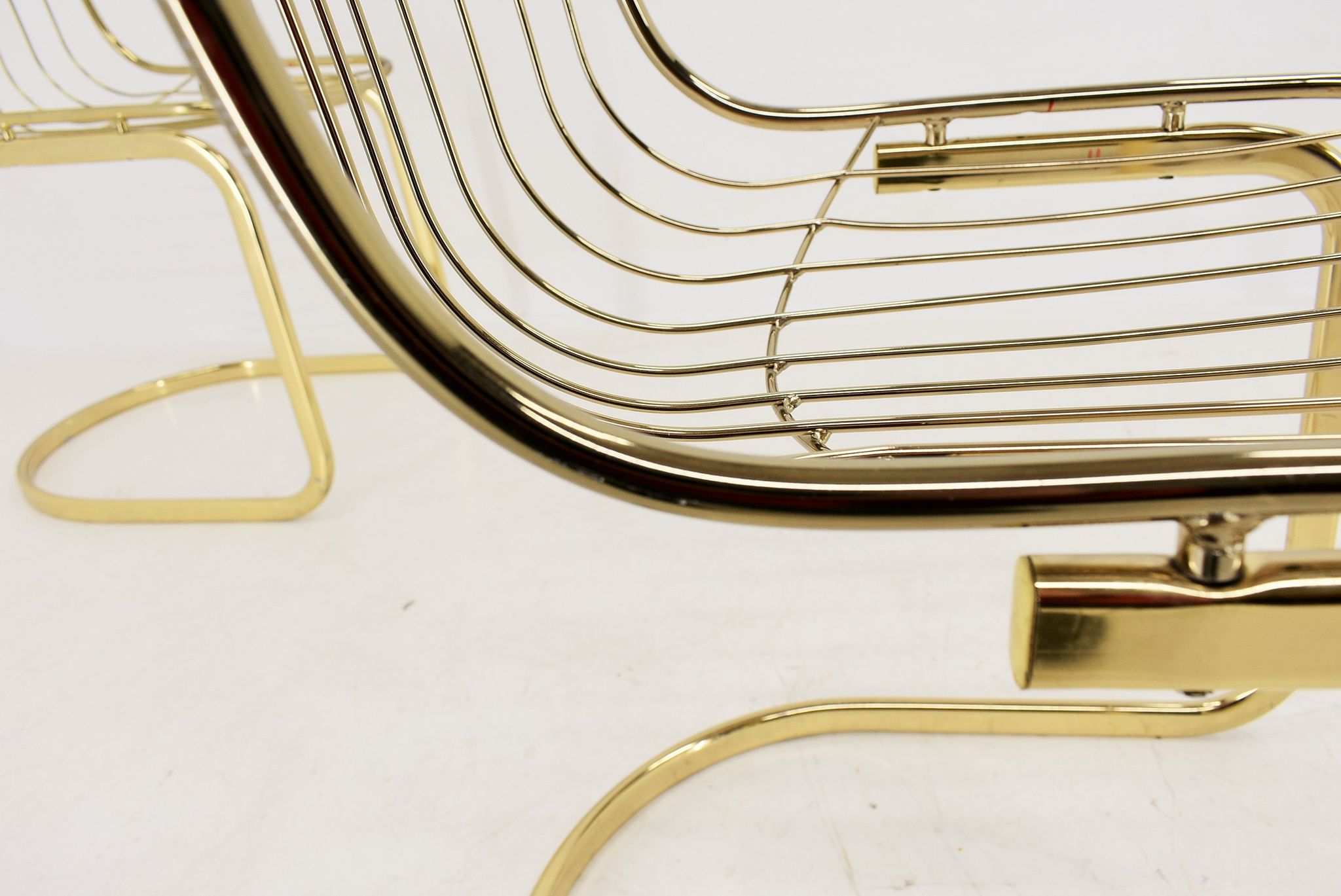 Lot de 4 chaises, Italie, années 1970