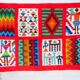 Vintage Berber Kilim, traditional wall tapestry from the popular art of Gafsa