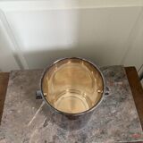 Old champagne ice bucket silver metal saint hilaire