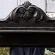 Mirror with Napoleon III shelf 41x90cm