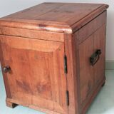 Small solid oak chest