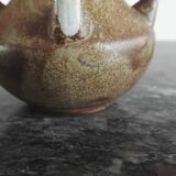 Vase en grès flammé anonyme Art Nouveau vers 1900-1910