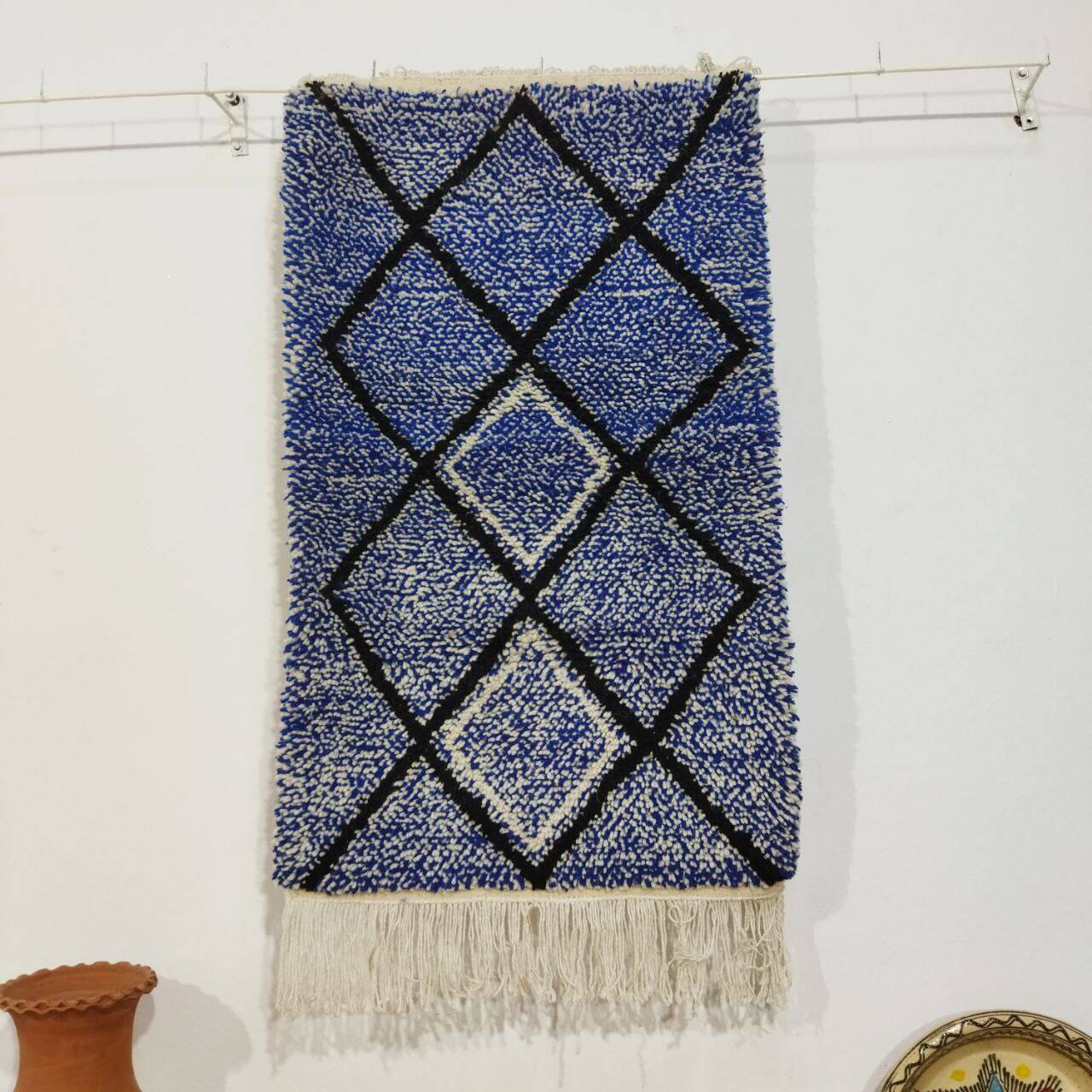 Handmade Moroccan Berber rug 120 x 70 cm