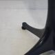 George Nelson Black Pedestal Table by Vitra