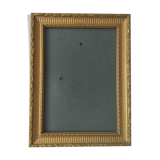 Golden frame for a placed image /photo of 13 x 18 cm Deknudt brand Never used state com