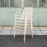 Chaises de jardin Mid Century Italie 1950s