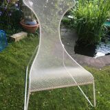 Fauteuil extérieur en métal