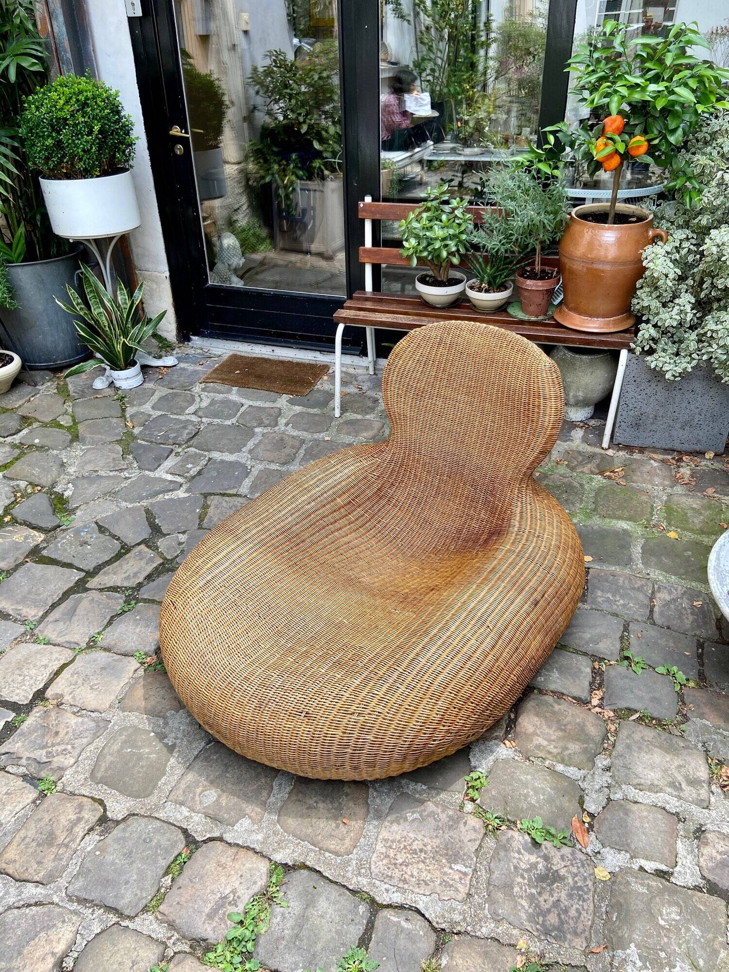Storvig Wicker Armchair by Carl Öjerstam for Ikea, 2000s