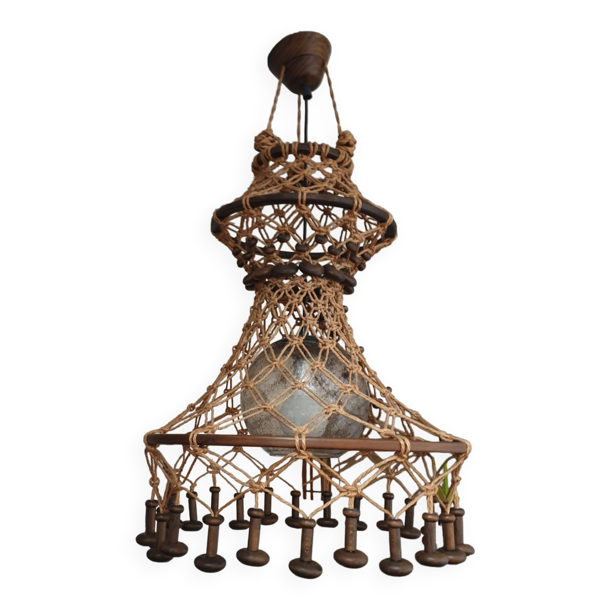 Scandinavian design pendant light Temde Mid-Century