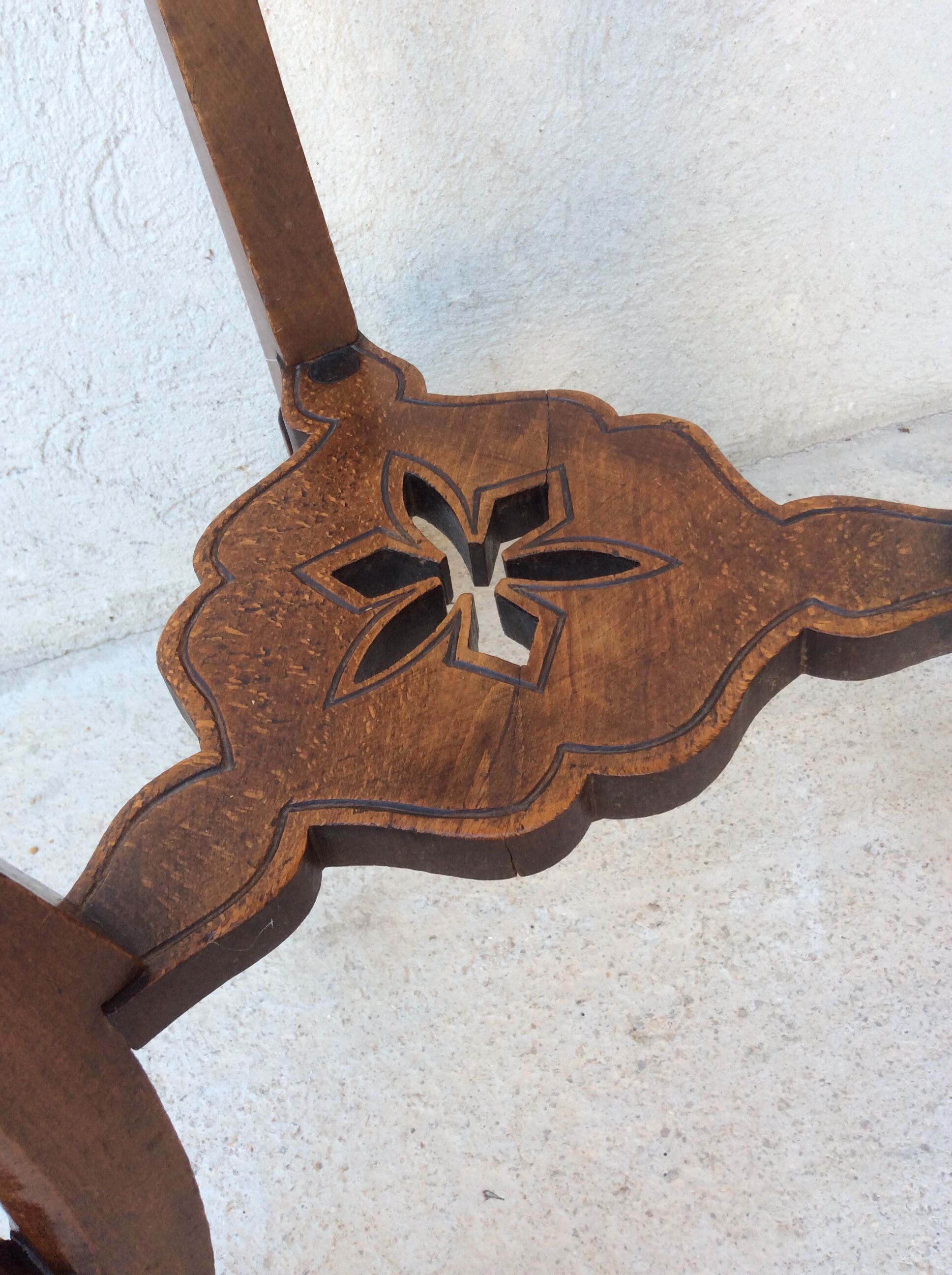 Tripod harness door plant 1900 art nouveau