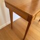 Vintage wooden desk from the 50s and 60s, made in France