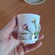 Lot de 6 tasses à café avec coupelles MOBIL