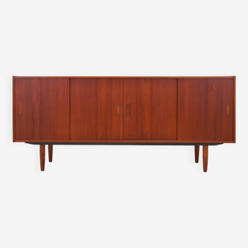 Buffet en teck, design danois, années 1970, production : Danemark