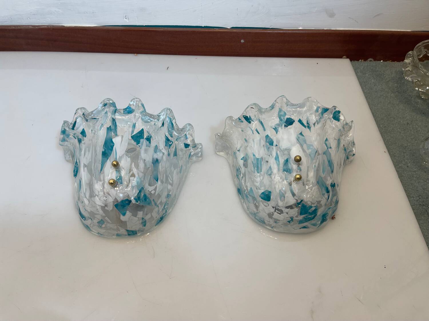 Murano Glass Sconces Set of 2