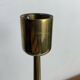 Pair of designer bronze candlesticks