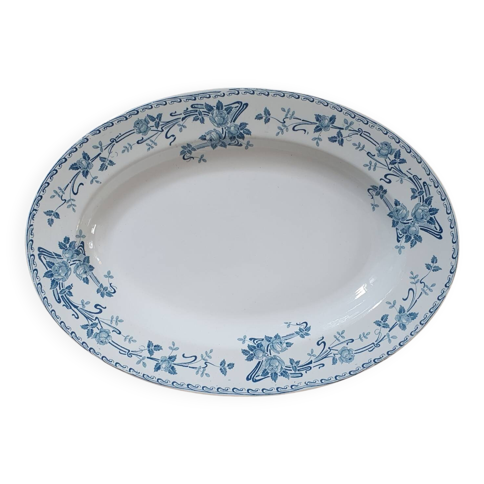 Plat oval Terre de Fer