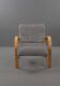 Leather Armchair by Tord Björklund for Ikea, 1980s