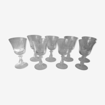 Set of 8 glasses