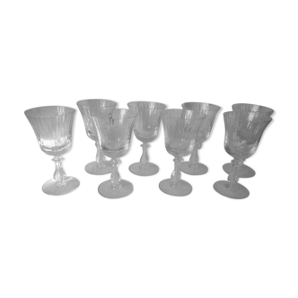 Set of 8 glasses