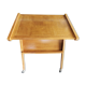 Vintage dessert trolley on wheels