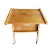 Vintage dessert trolley on wheels