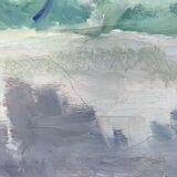 Painting "Landscape of Algeria" Jean-Désiré Bascoulès (1886/1976) HST Orientalist