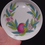 Lot of 6 porcelain bread plates from Paris décor Abondance - Perfect condition