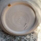 Enamelled sandstone vase