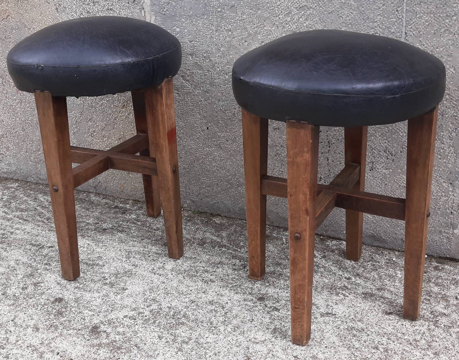 1940s bistro stool (set of 2)