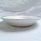 Green oval plate Moulin des Loups