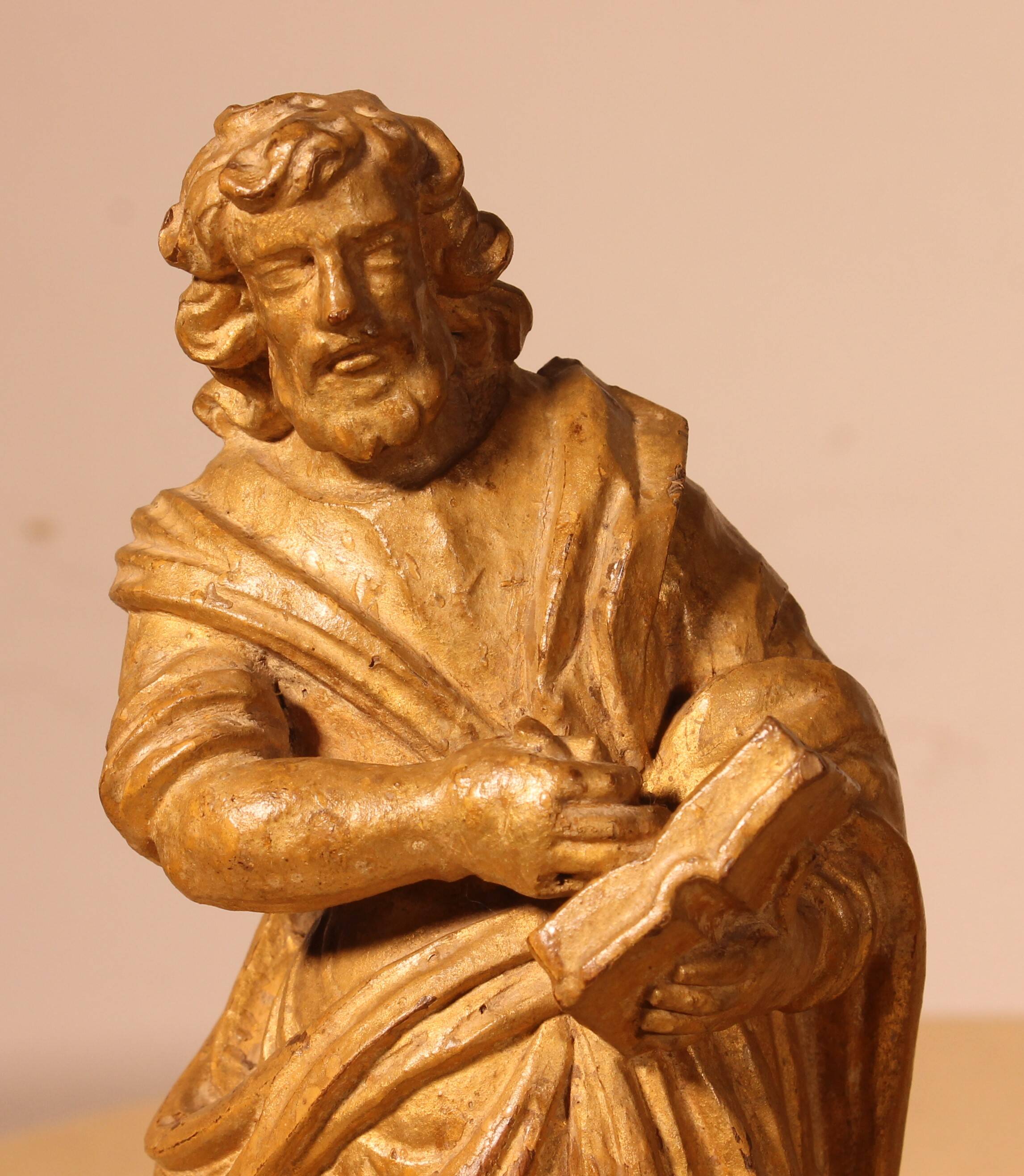 Paire de Saint Marc en noyer, Venise XVIème siècle