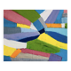 Abstract painting with knife oil
