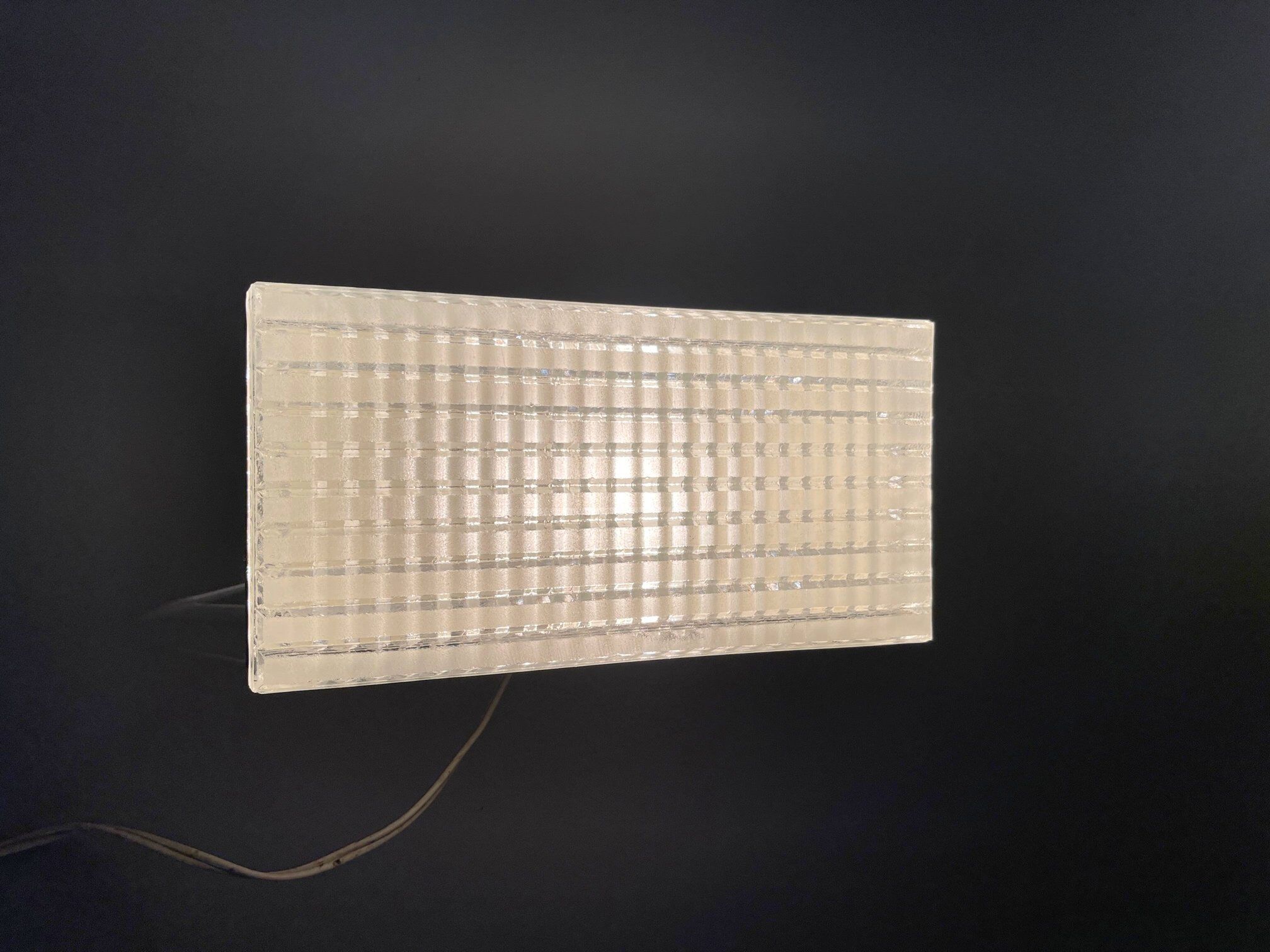 1970's Wall Lamp by Kamenický Šenov, Czechoslovakia