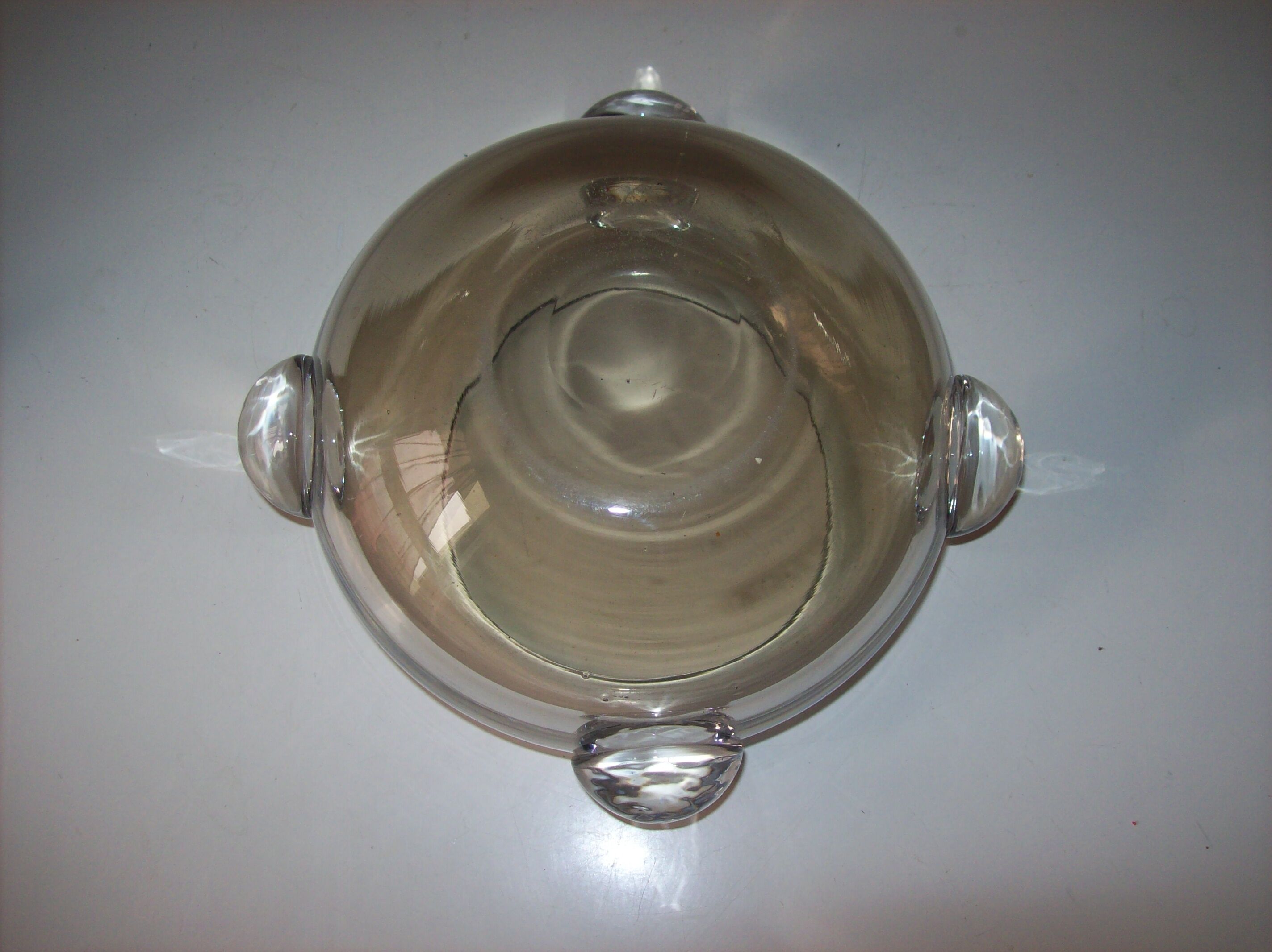 Schneider crystal vase