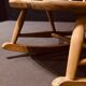 Rocking chair mid-century in light elm by Lucian Ercolani for Ercol