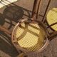 set of 3 wooden canned bistro chair - ZPM RADOMSKO for Thonet