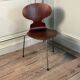 Arne Jacobsen for Fritz Hansen, "Ant" chair, model 3100, first version with three legs.