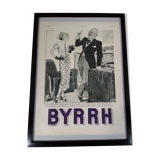 Affiche publicitaire Byrrh