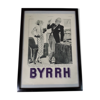 Byrrh advertising poster