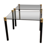 Tables basses verre fumé
