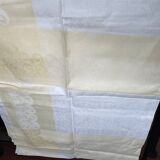 Rectangular tablecloth 150x225 in new linen damask