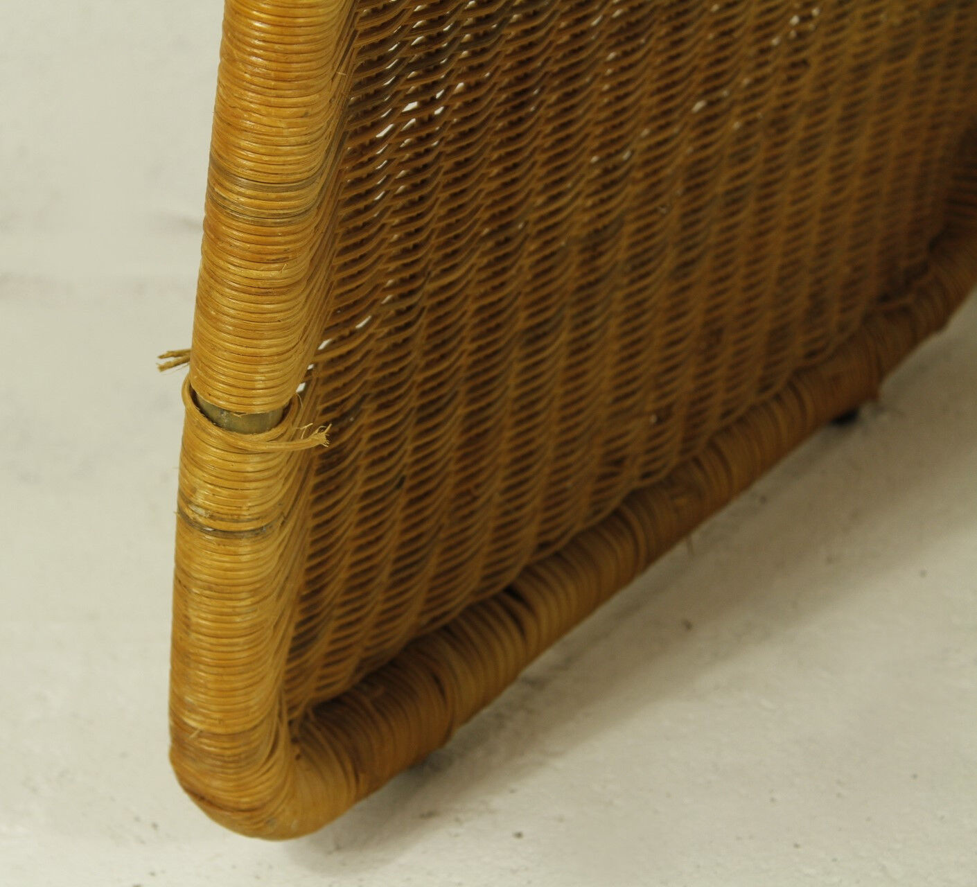 Wicker Lounge Chair Model P3 By Tito Agnoli, 1970s
