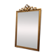 Large gilded mirror with ribbon – Napoleon III period – 136 cm