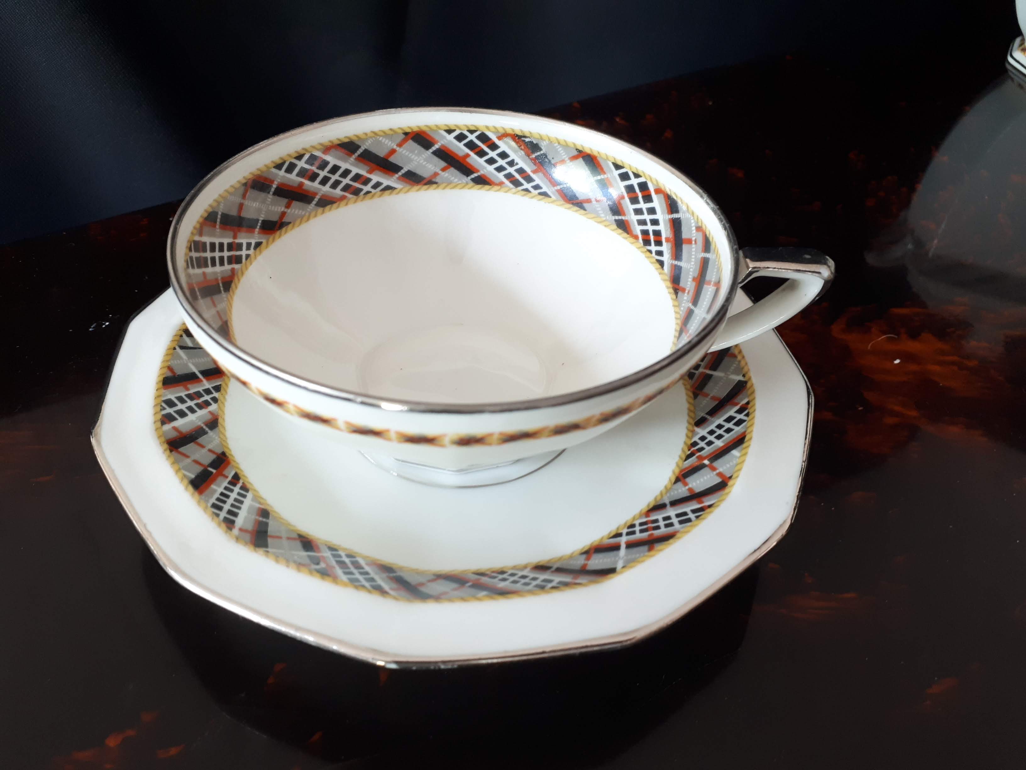 Art deco porcelain service Bernardaud Limoges