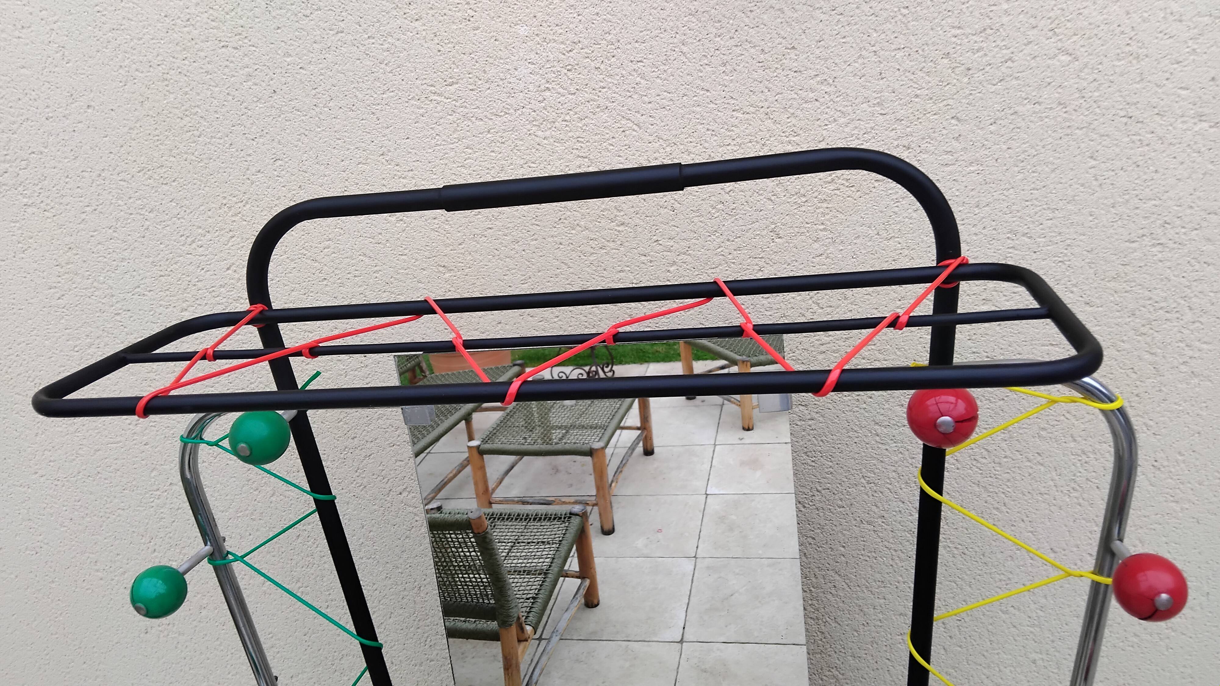 Vintage 50s/60s Scoubidou Balls Coat Rack