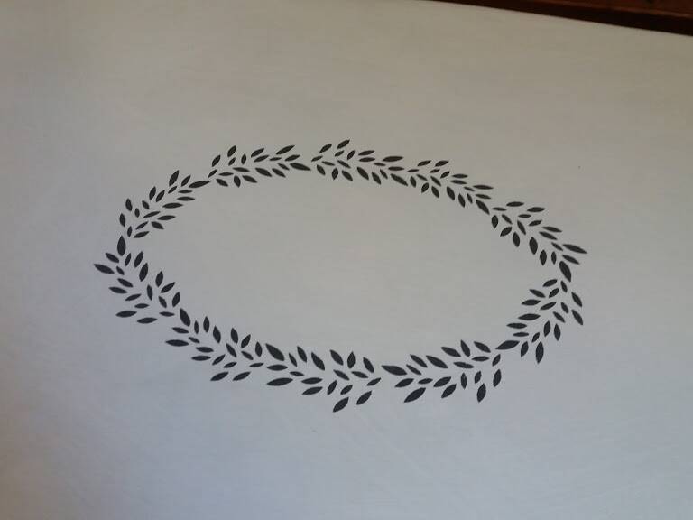 Coffee table, curved legs