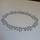 Coffee table, curved legs