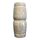 Grey marble vase