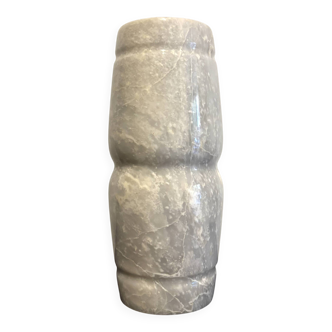 Grey marble vase